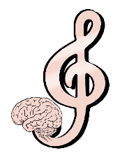 Brain music clef