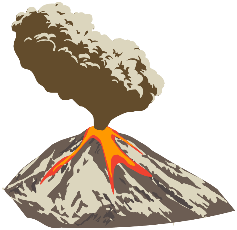 Volcano simplified by Juhele