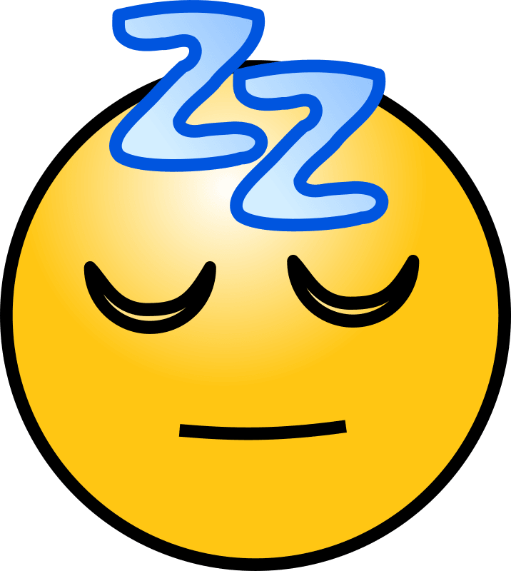 nicubunu Emoticons Sleeping face 1