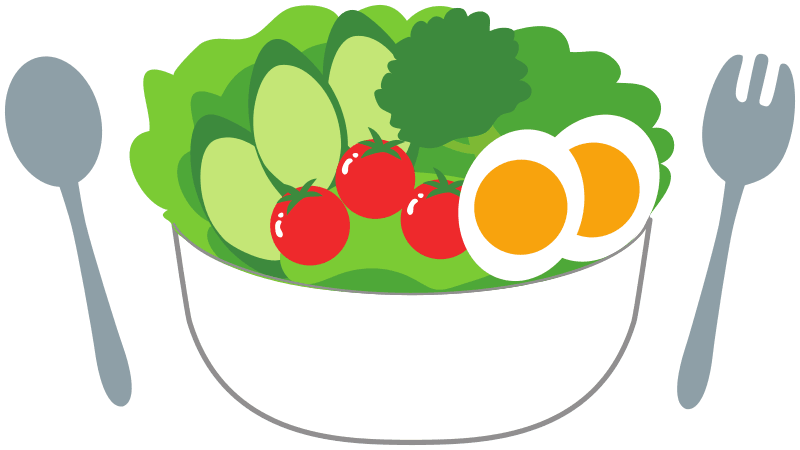 publicdomainq salad with eggs and tomatoes